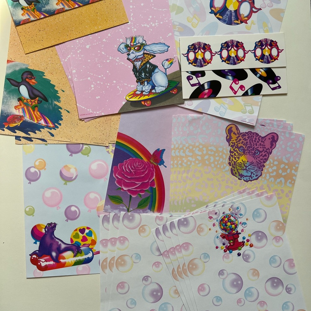 Lisa Frank Stationery Variety! 36 different designs! - Picture 5 of 7